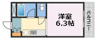 ユーパレス天満の物件間取画像